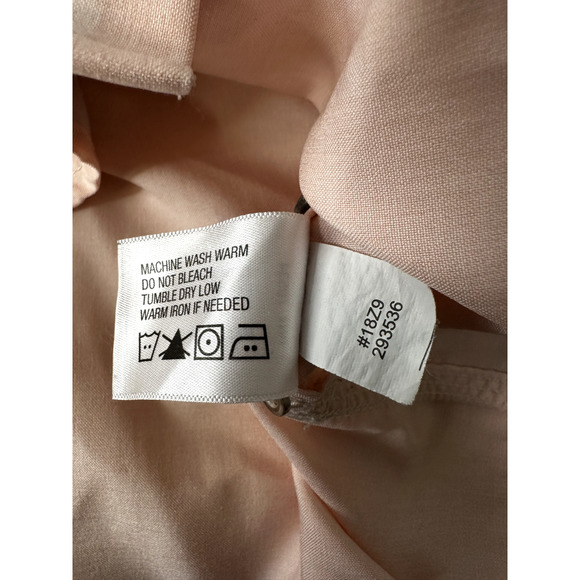 Orvis Shirt Mens Large Pink Vented Outdoors Polyester Fishing hiking Camp - Picture 12 of 13